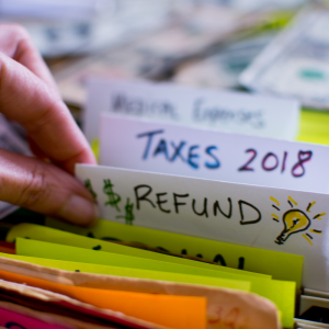 Filing Folder | Refund | Taxes 2018