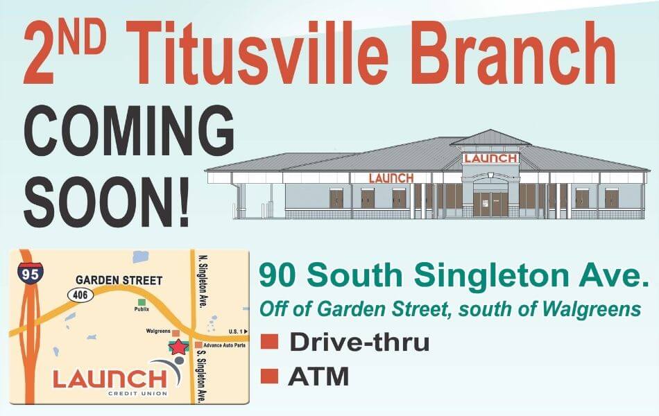 2nd Titusville Branch is Coming Soon