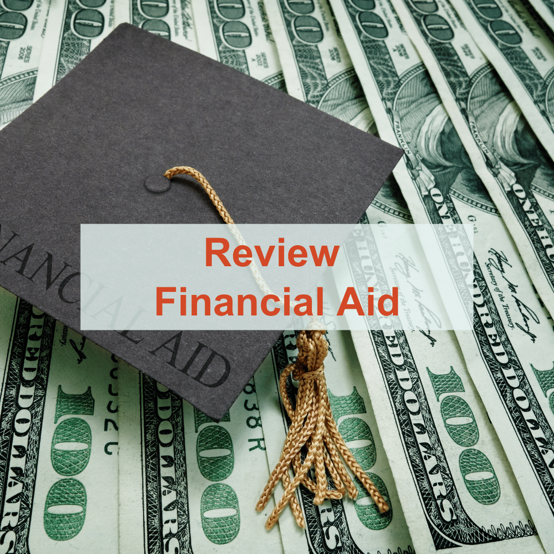 Financial Tips for High School Seniors - Review Financial Aid - Launch Credit Union
