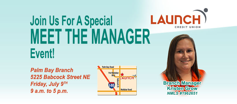 Join us for our meet the manager event