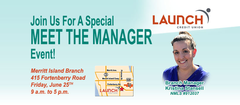 Join us for a special meet the manager event